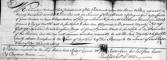 Andreas Kilian's Oath of Allegiance 1732