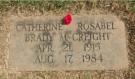 Catherine Rosabel Brady 1915-1984, wife of Beverly Randolph McCreight Jr.