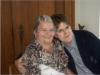Liselotte Meta Mathilde Anthes, 1916-2008, with grandson Philip McCreight in 2005